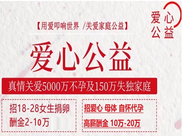 伊川捐卵助孕生子 爱心志愿者招募